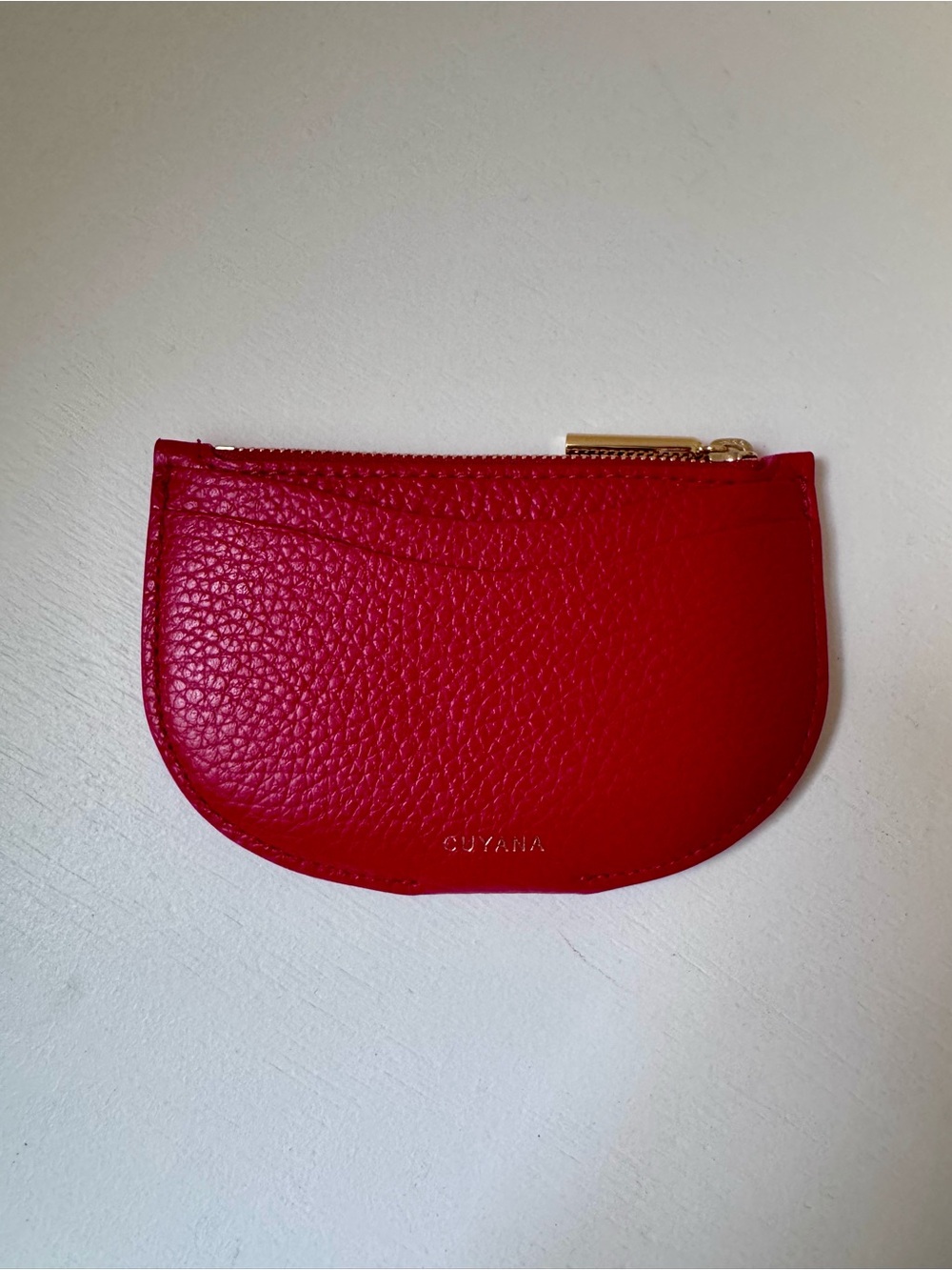 Cuyana Cardholder in Lipstick - Picture 2 of 5